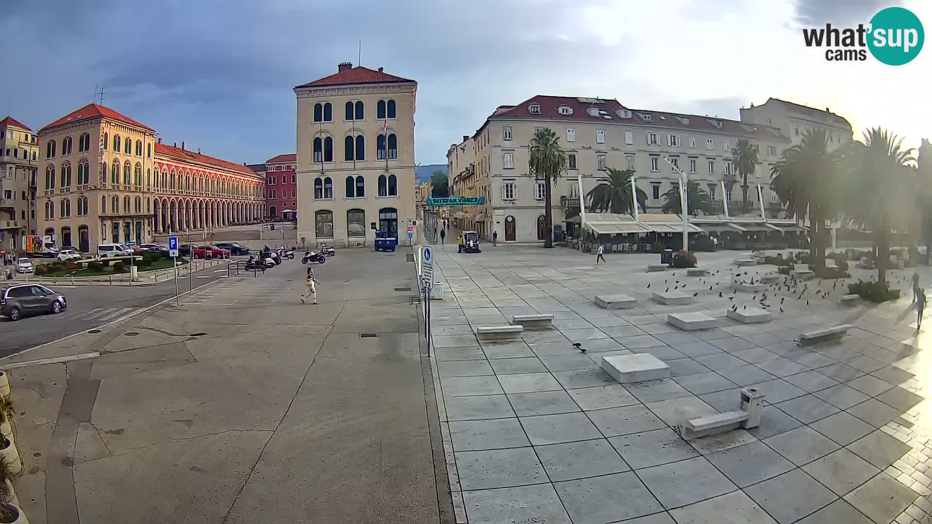 Webcam Split Riva – Prokurative | Trg Republike