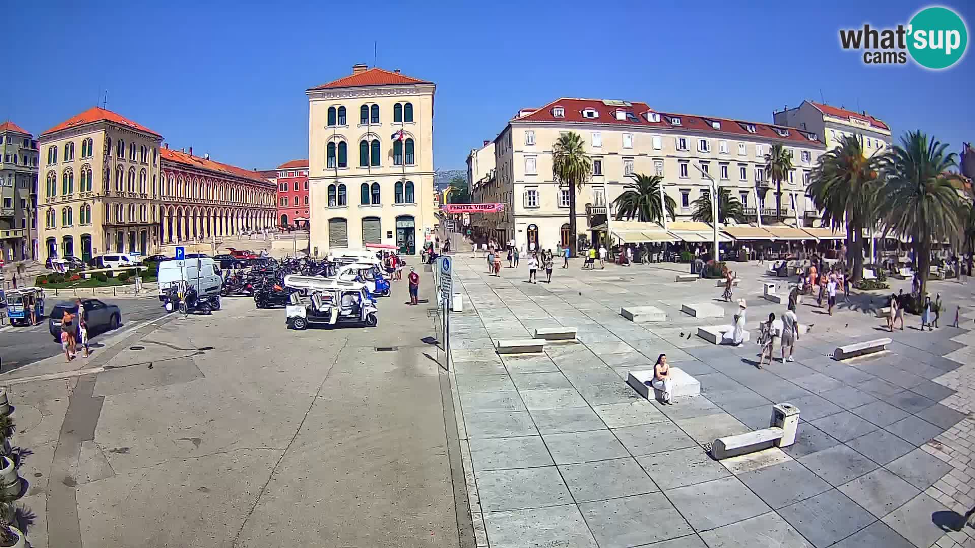 Split kamera Riva – Prokurative | Trg Republike
