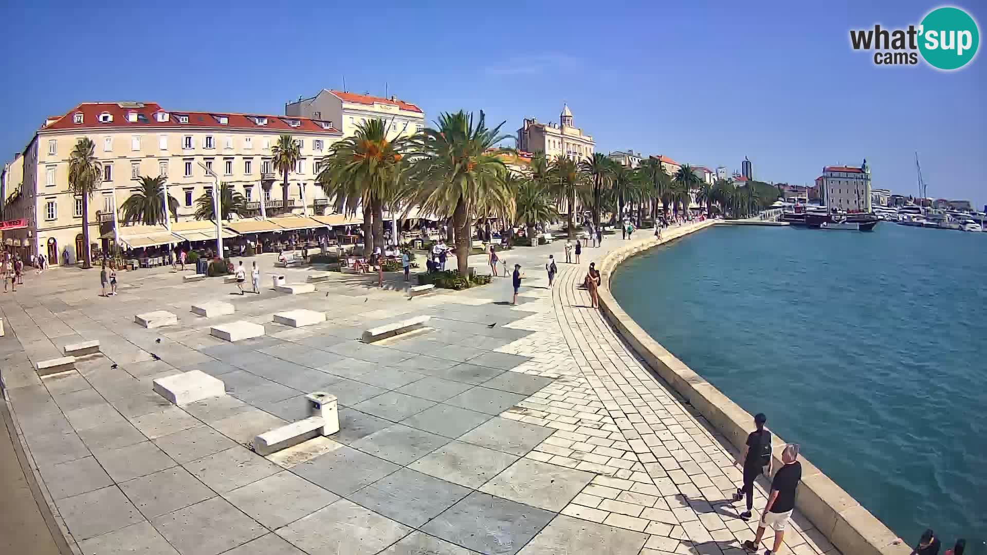 Webcam Split Riva – Prokurative | Plaza de la República