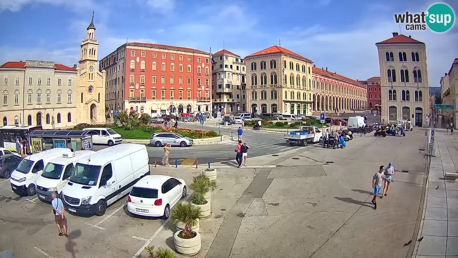 Webcam Split Riva – Prokurative | Trg Republike