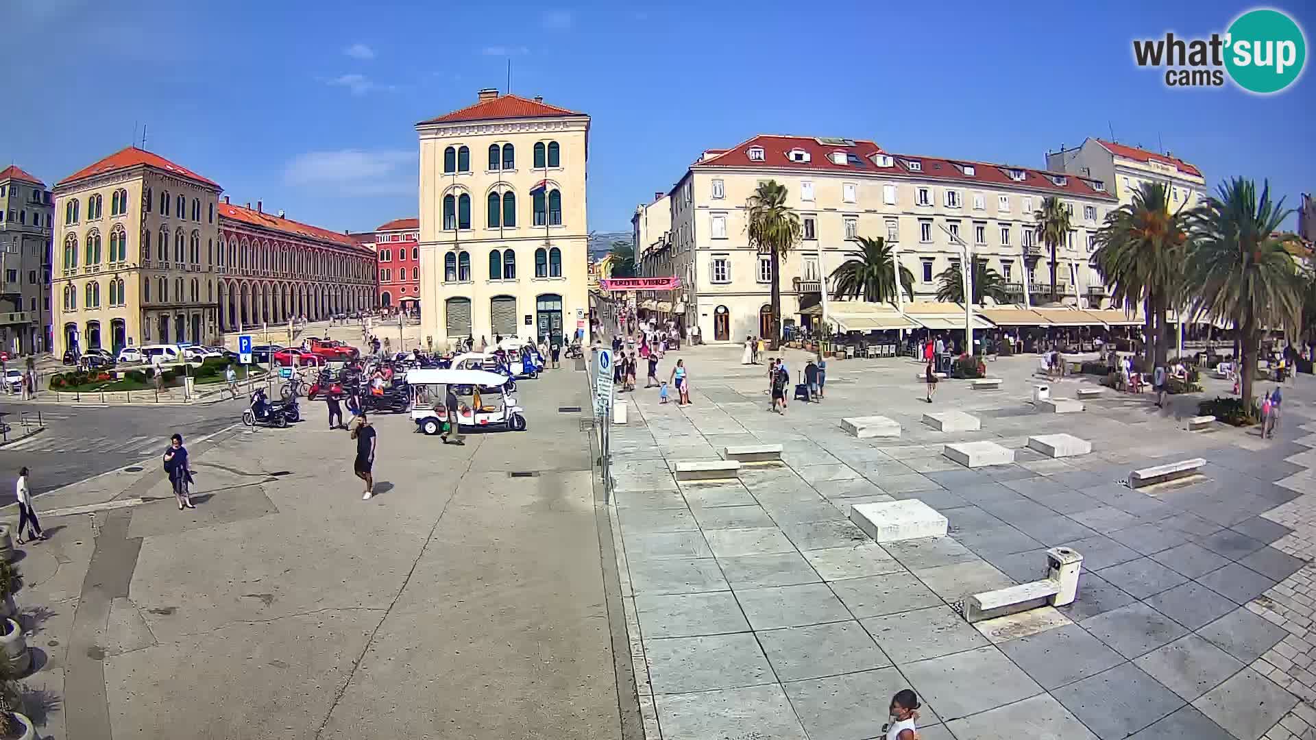 Webcam Split Riva – Prokurative | Trg Republike