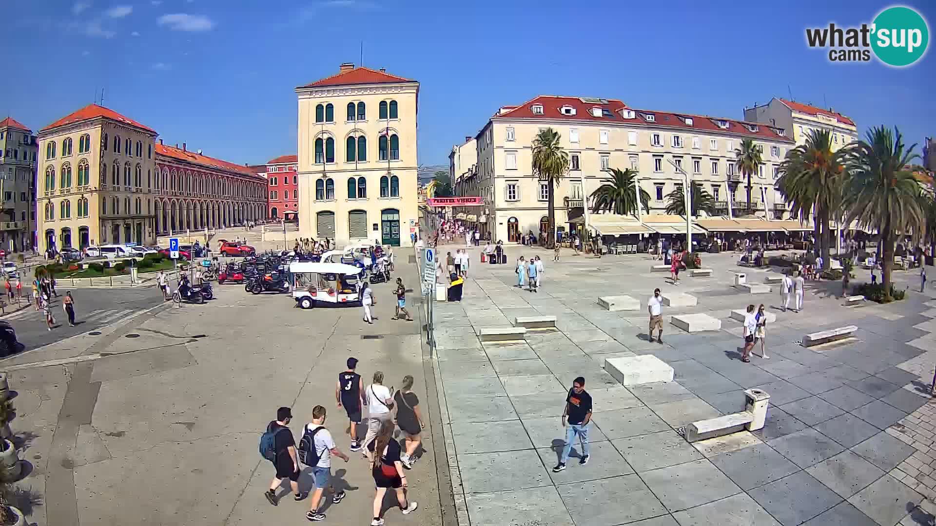 Webcam Spalato Riva – Prokurative | Piazza della Republika