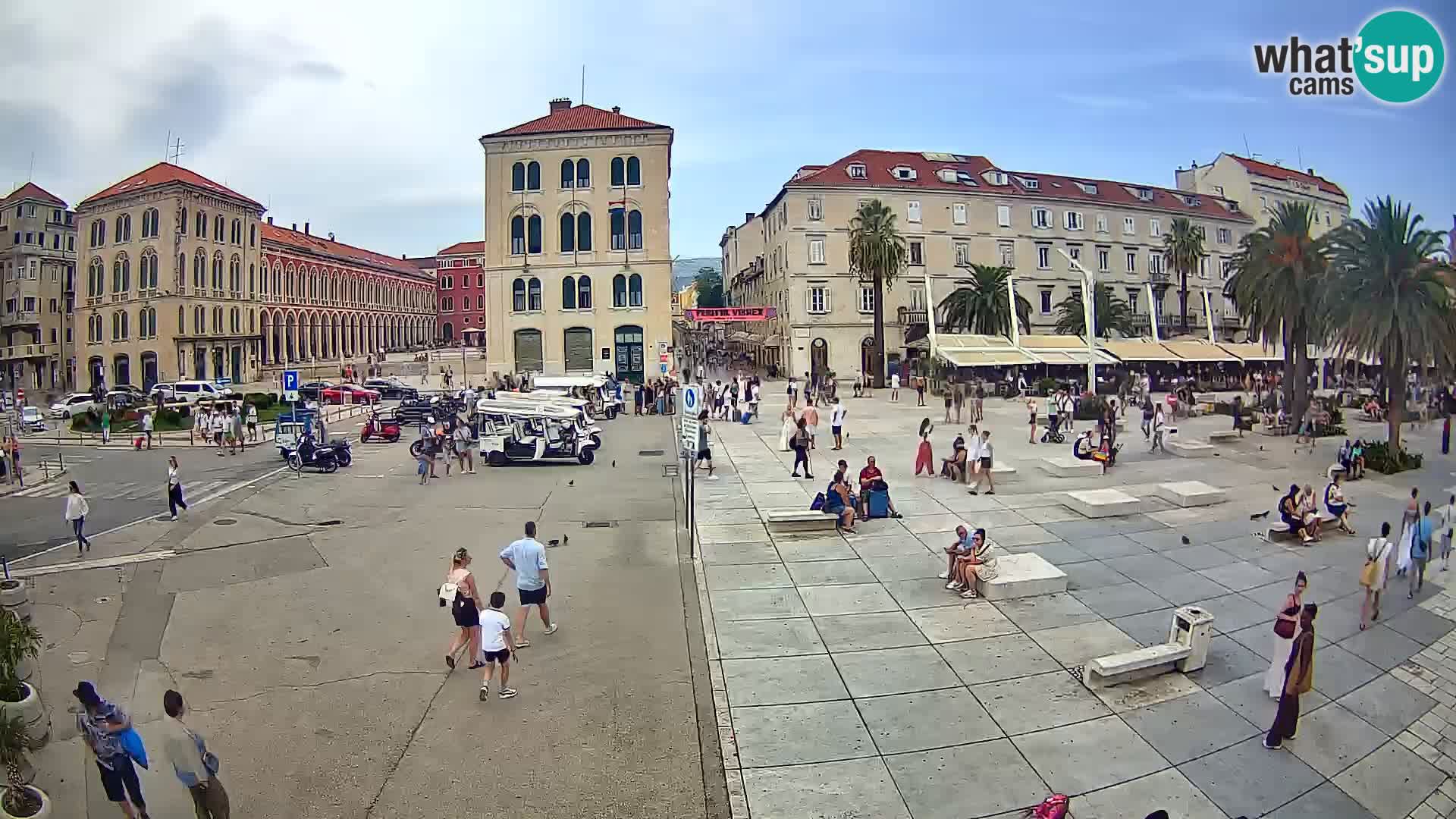 Webcam Spalato Riva – Prokurative | Piazza della Republika