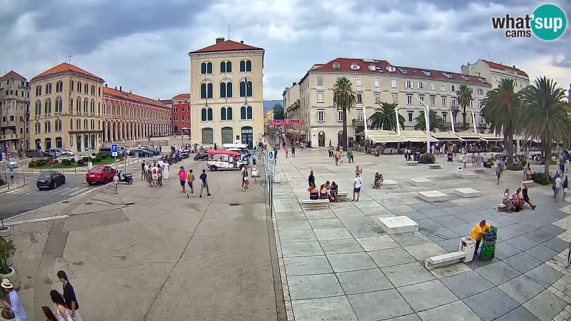Webcam Split Riva – Prokurative | Trg Republike