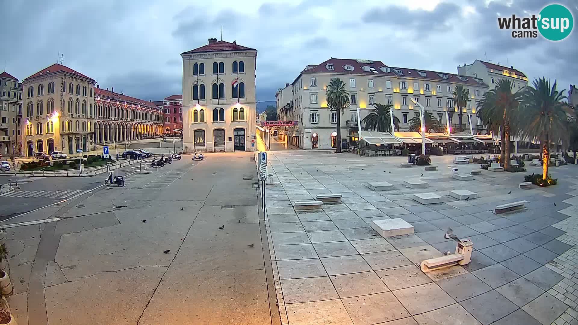 Webcam Spalato Riva – Prokurative | Piazza della Republika