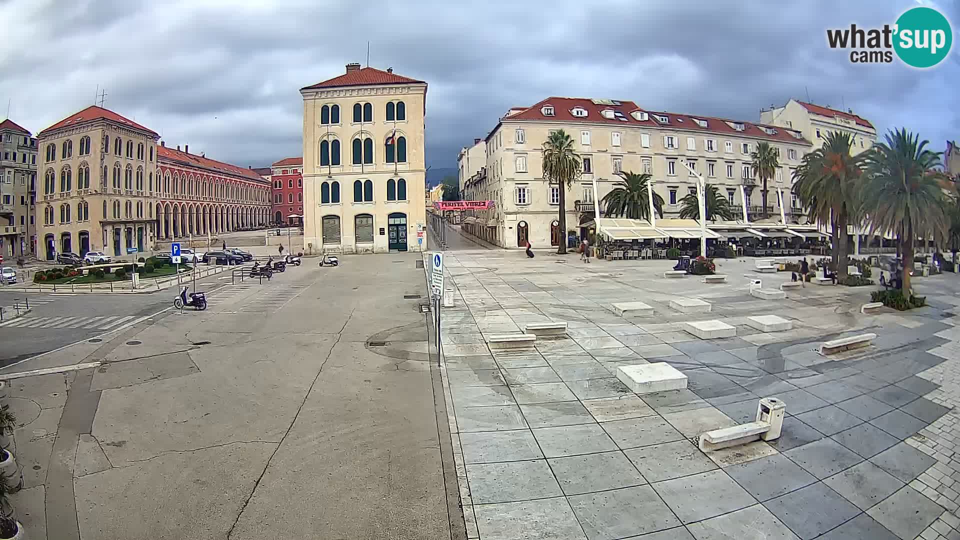 Webcam Split Riva – Prokurative | Trg Republike