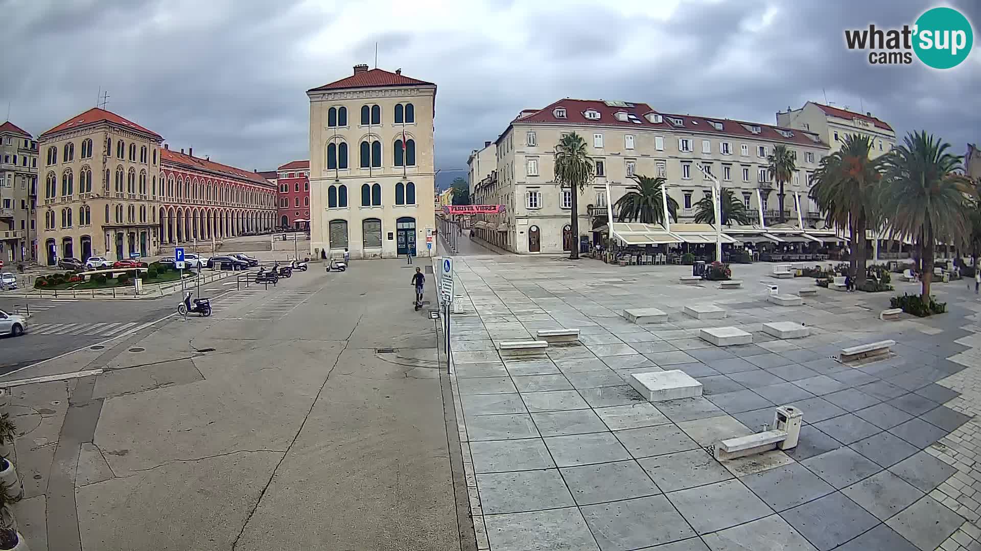 Split kamera Riva – Prokurative | Trg Republike