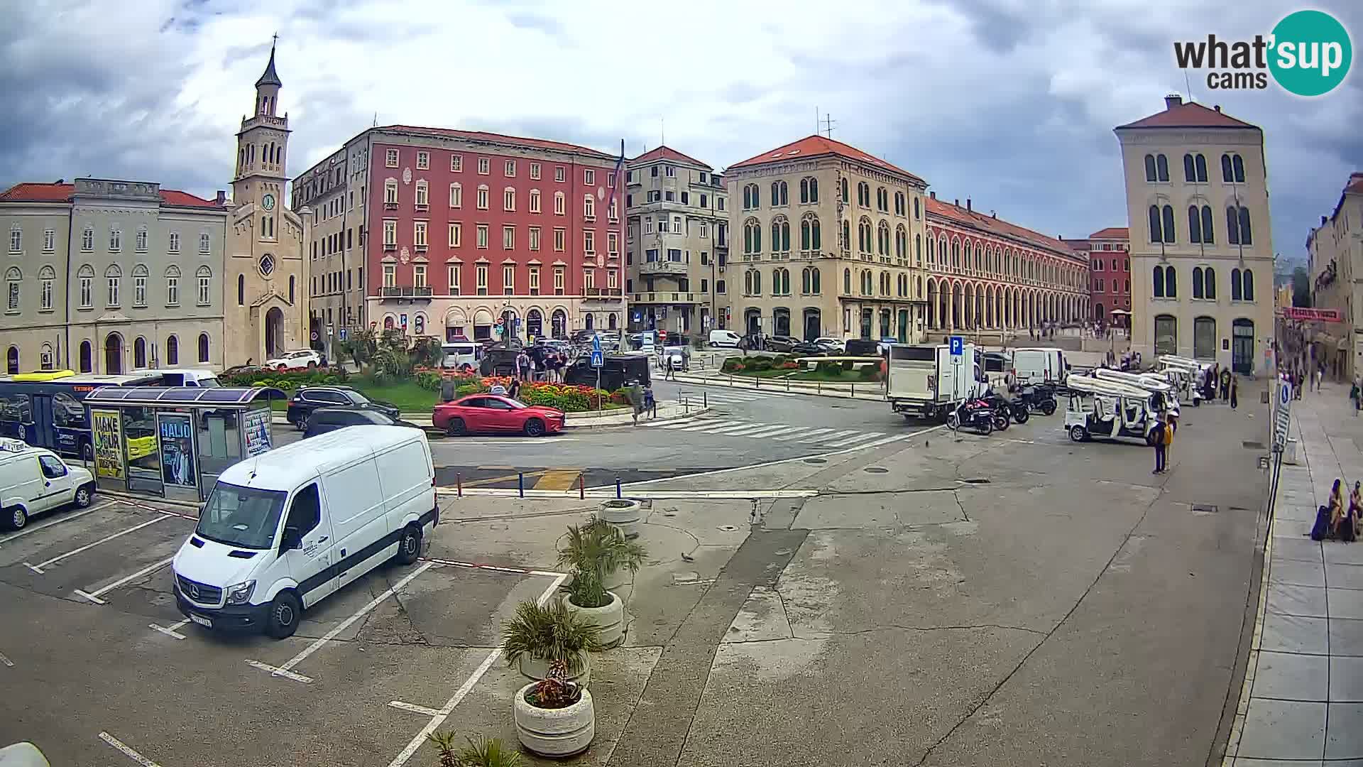 Webcam Split Riva – Prokurative | Trg Republike
