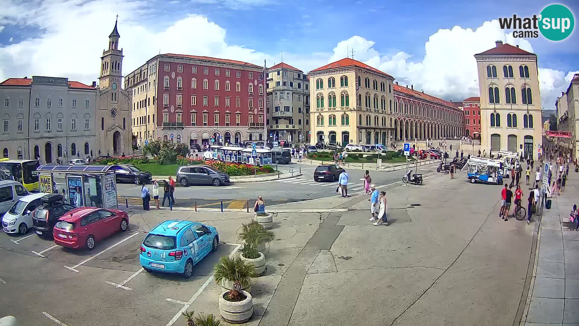 Webcam Split Riva – Prokurative | Trg Republike