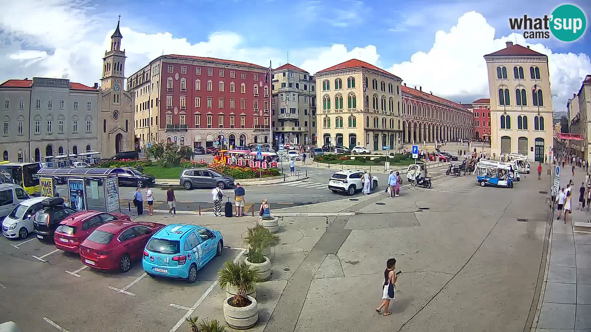 Split kamera Riva – Prokurative | Trg Republike