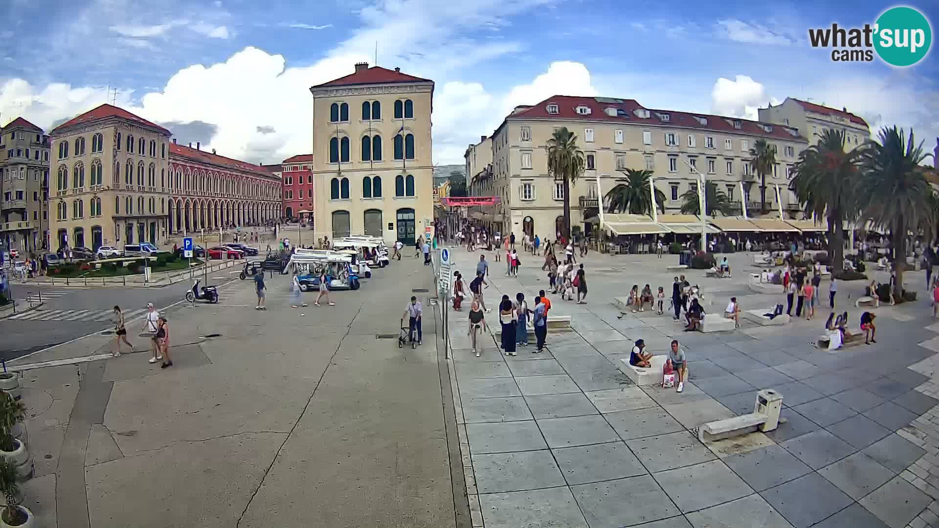 Webcam Split Riva – Prokurative | Trg Republike