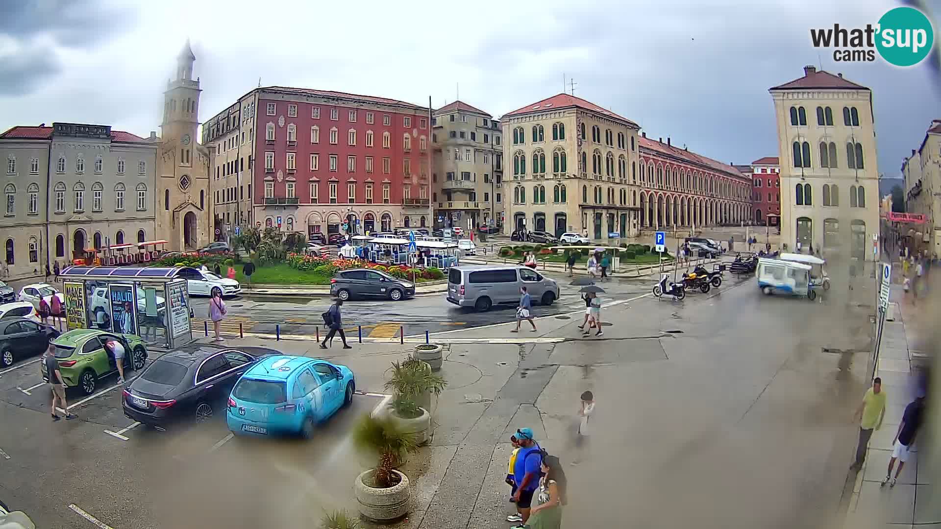 Webcam Split Riva – Prokurative | Trg Republike