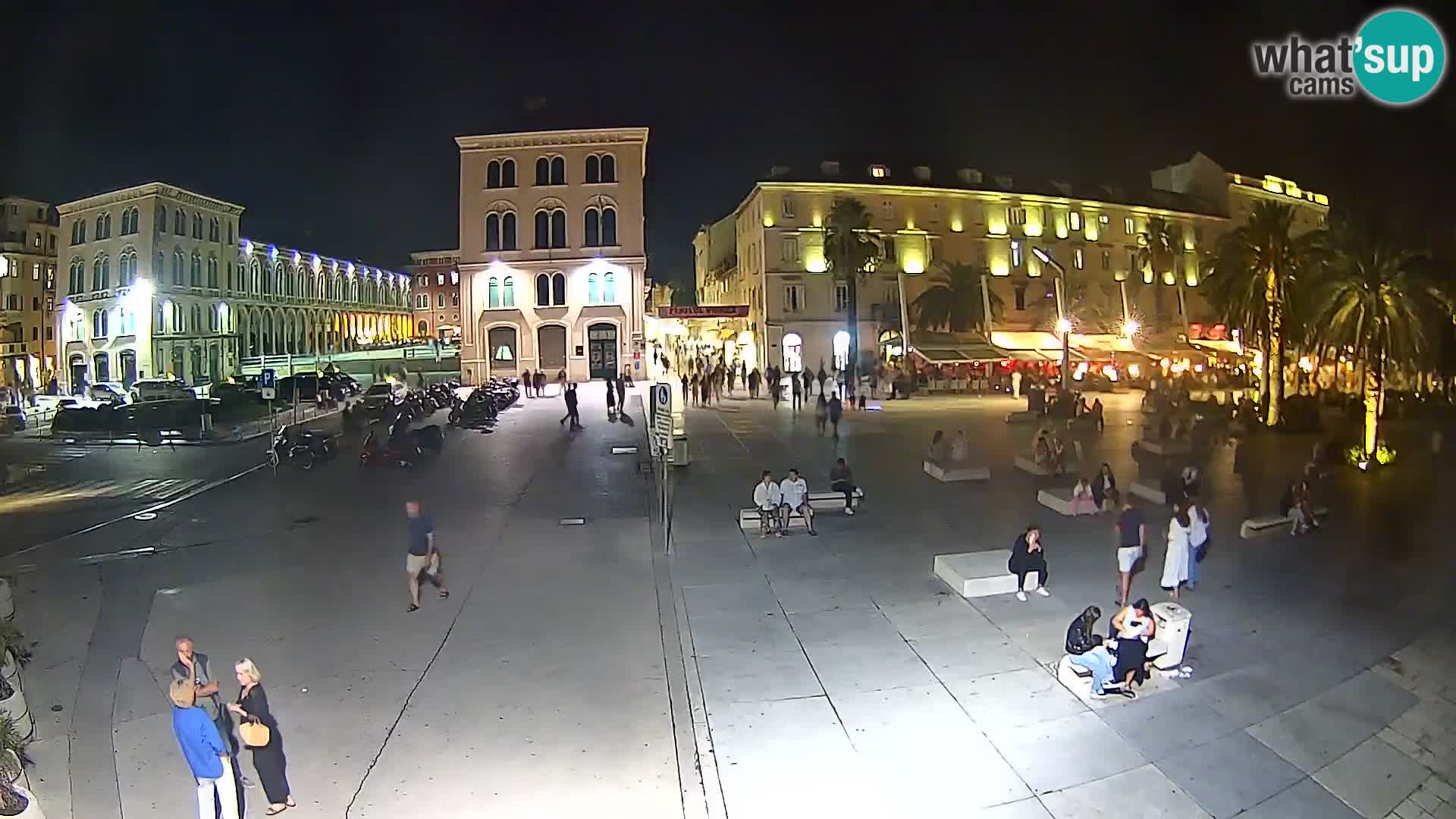Webcam Split Riva – Prokurative | Trg Republike