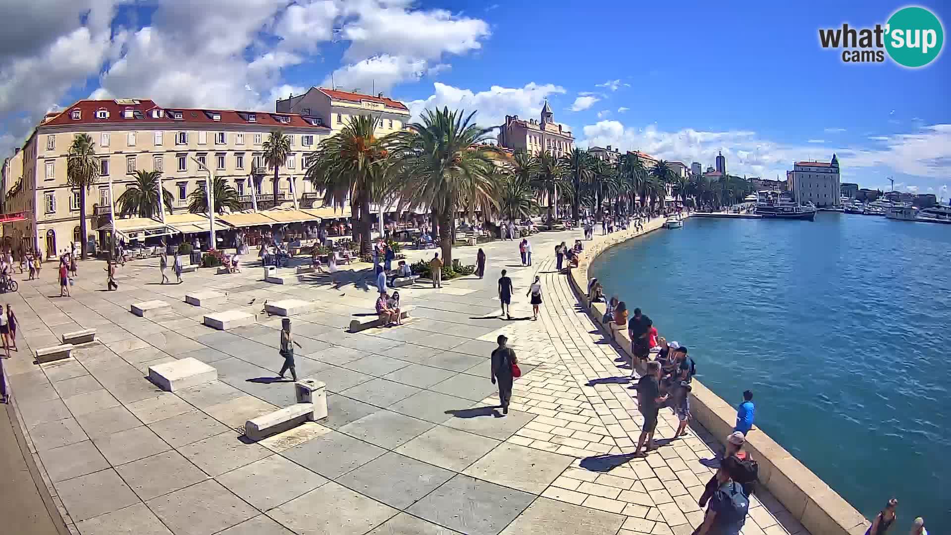 Split kamera Riva – Prokurative | Trg Republike