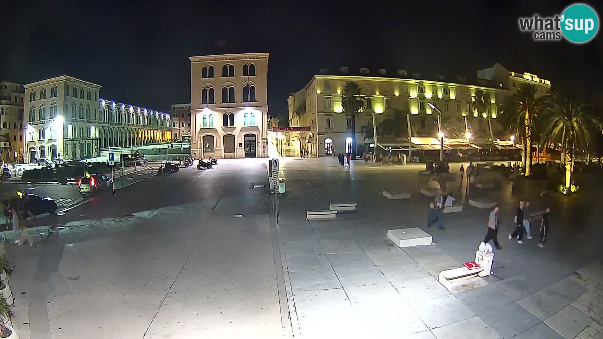 Webcam Spalato Riva – Prokurative | Piazza della Republika