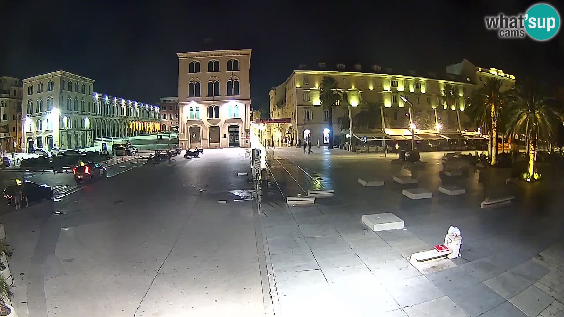 Webcam Split Riva – Prokurative | Trg Republike
