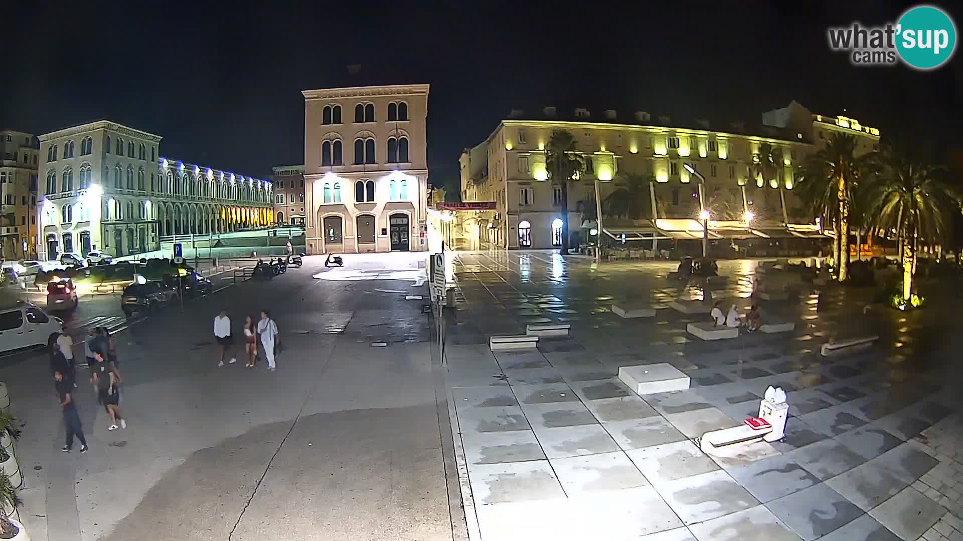 Webcam Split Riva – Prokurative | Trg Republike