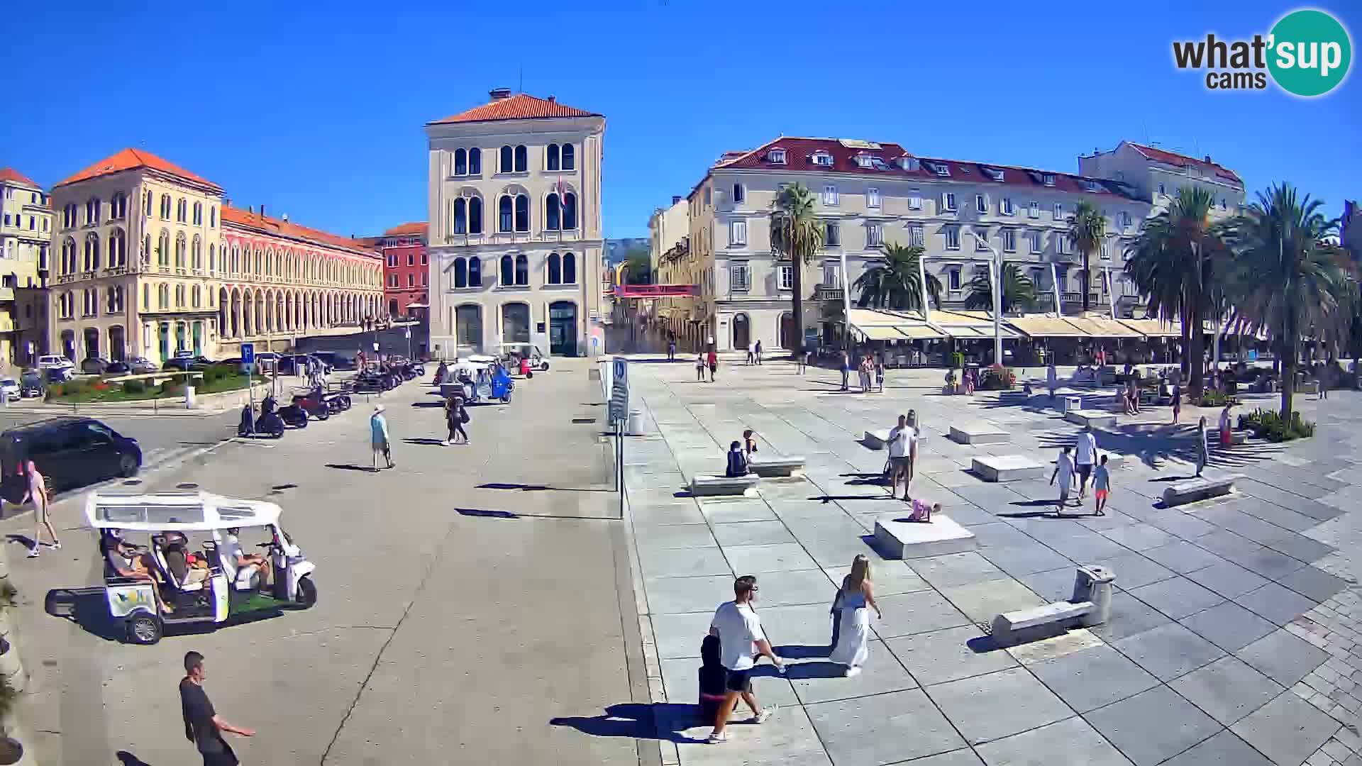 Webcam Split Riva – Prokurative | Trg Republike