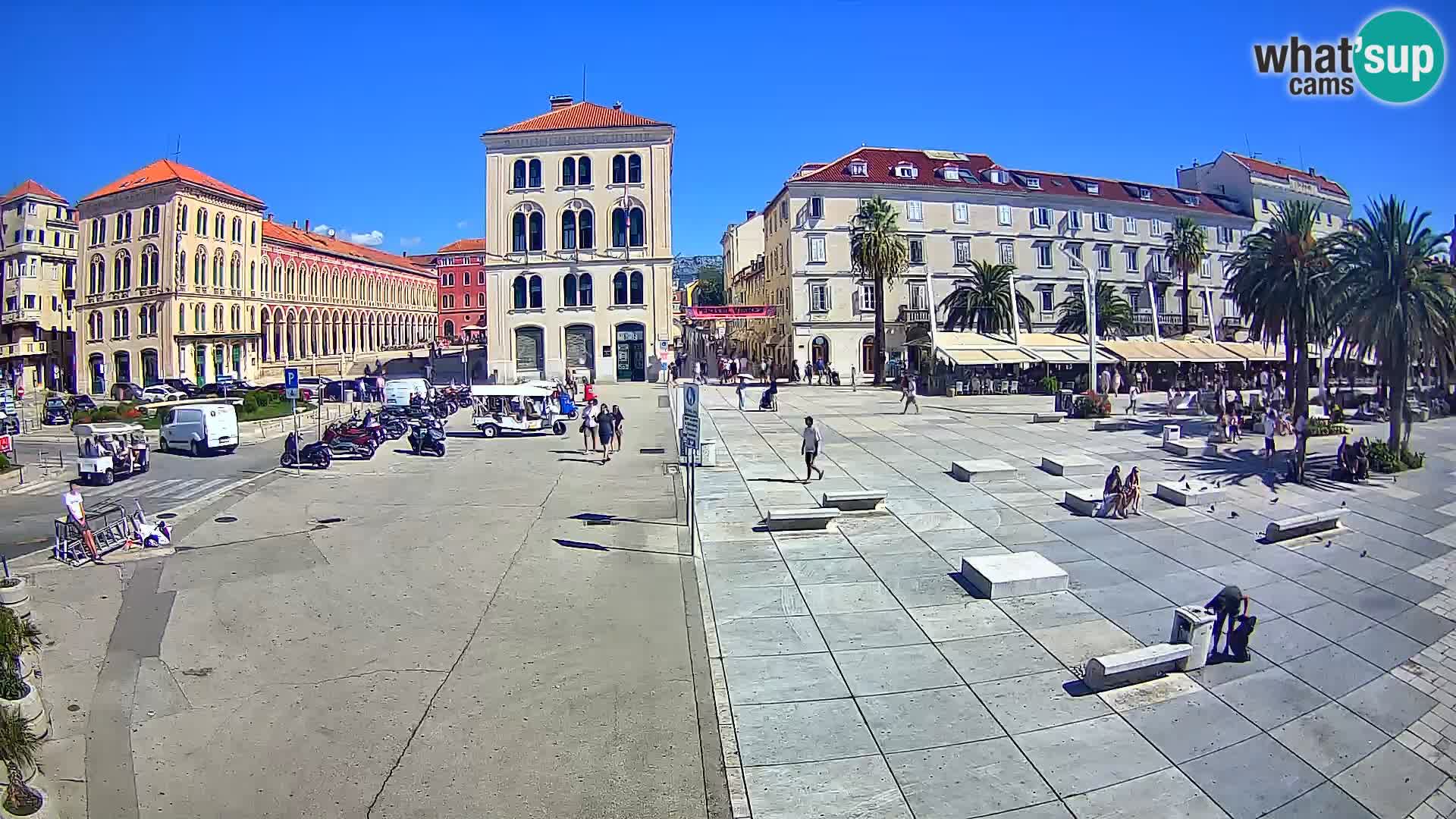 Live kamera Split Riva – Prokurative | Trg Republike