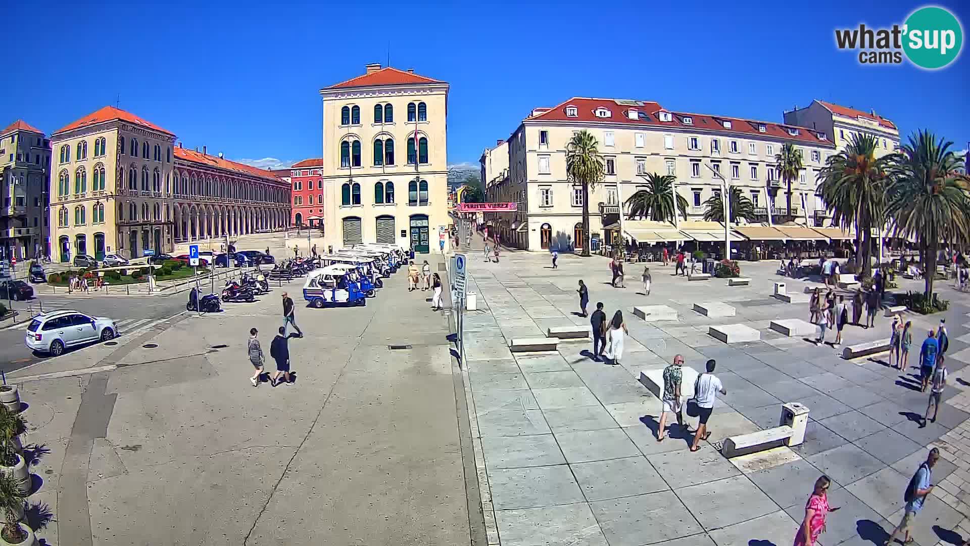 Live kamera Split Riva – Prokurative | Trg Republike