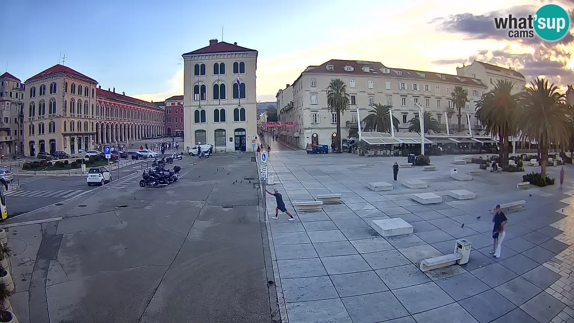 Webcam Split Riva – Prokurative | Plaza de la República