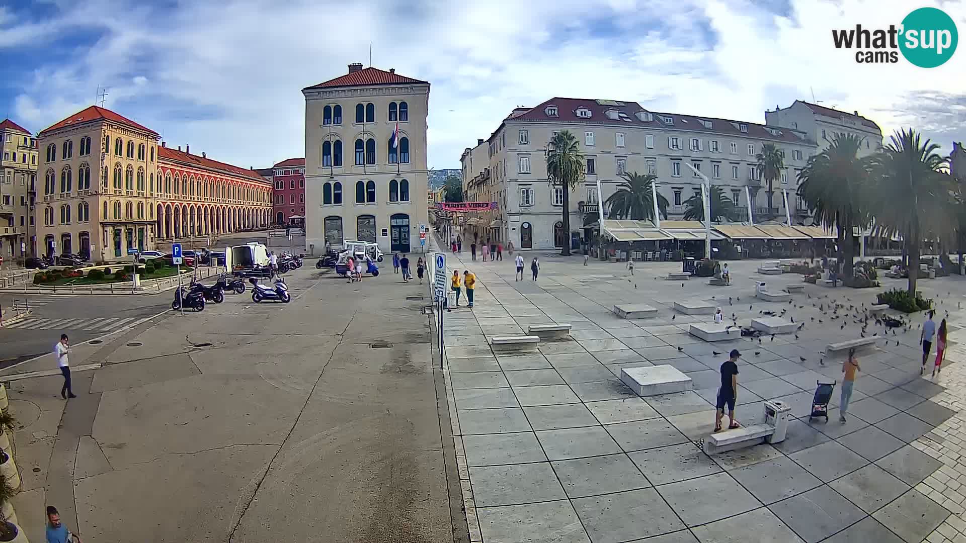 Webcam Spalato Riva – Prokurative | Piazza della Republika