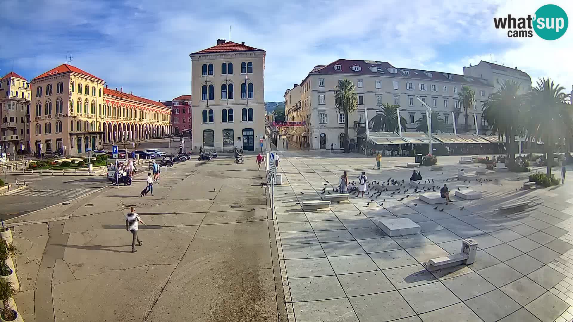 Webcam Spalato Riva – Prokurative | Piazza della Republika