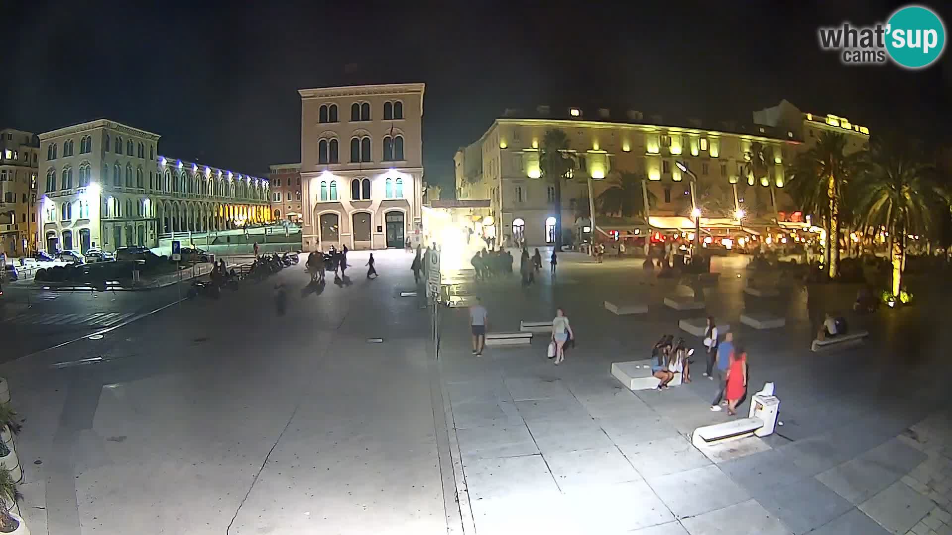 Webcam Split Riva – Prokurative | Trg Republike