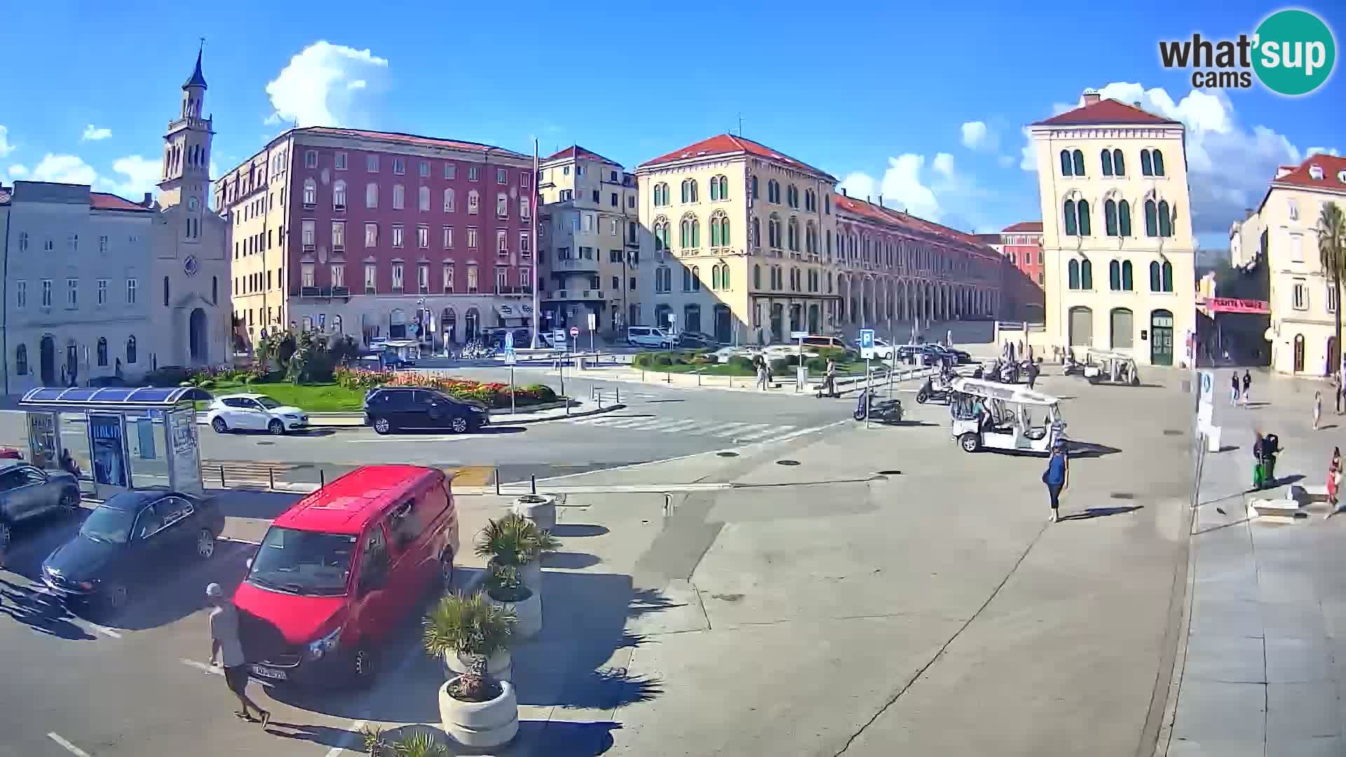 Webcam Split Riva – Prokurative | Trg Republike