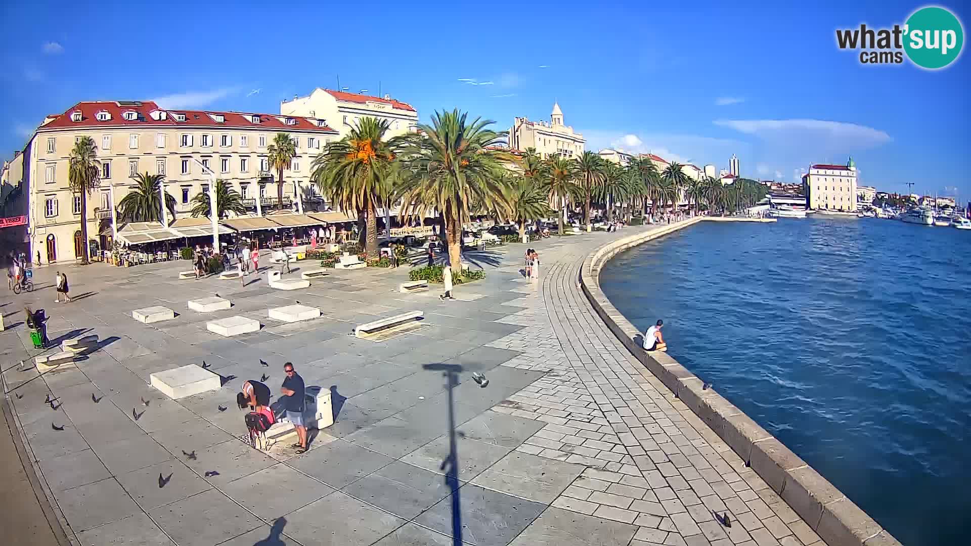 Webcam Split Riva – Prokurative | Plaza de la República