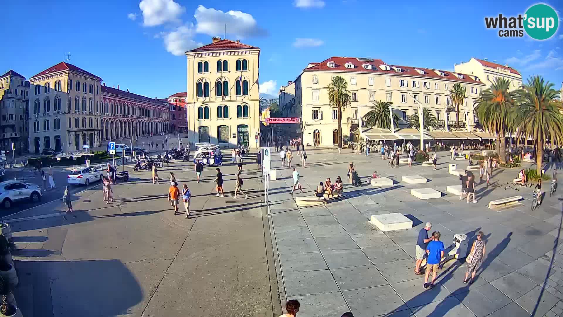 Webcam Split Riva – Prokurative | Trg Republike