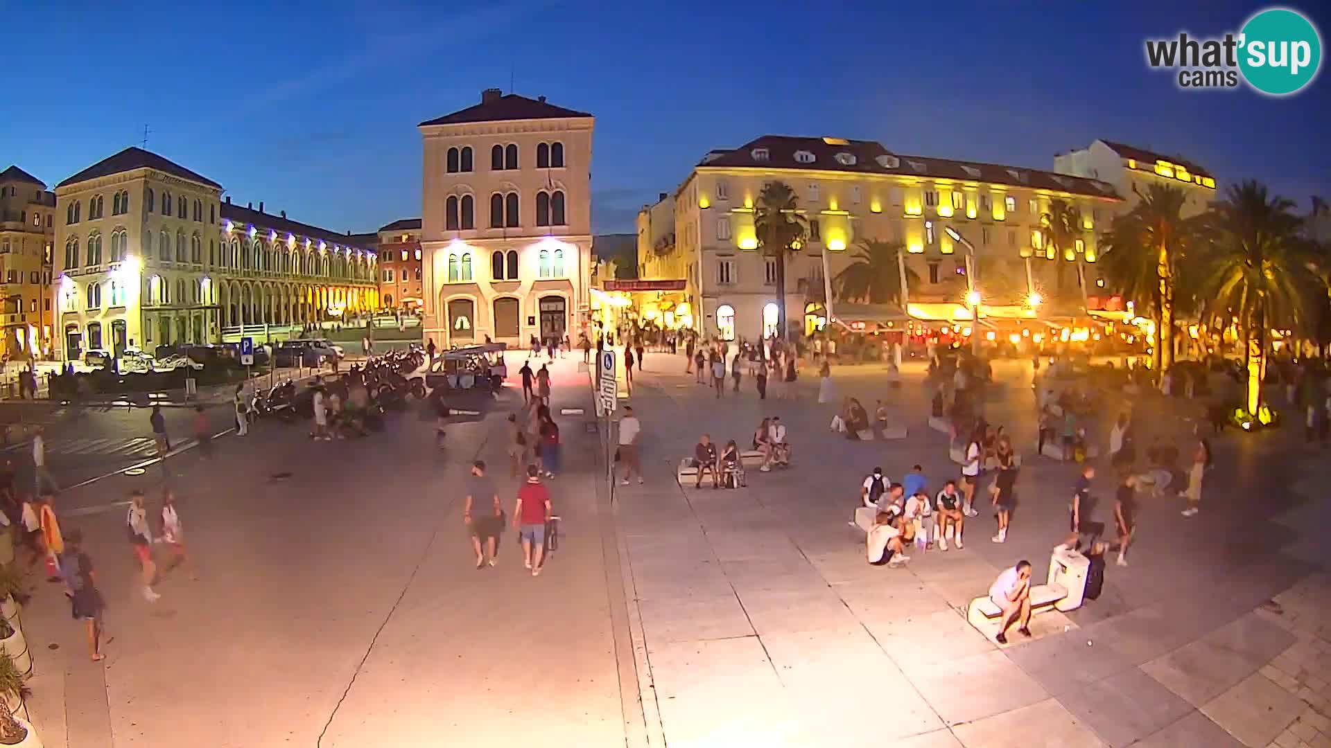 Webcam Spalato Riva – Prokurative | Piazza della Republika