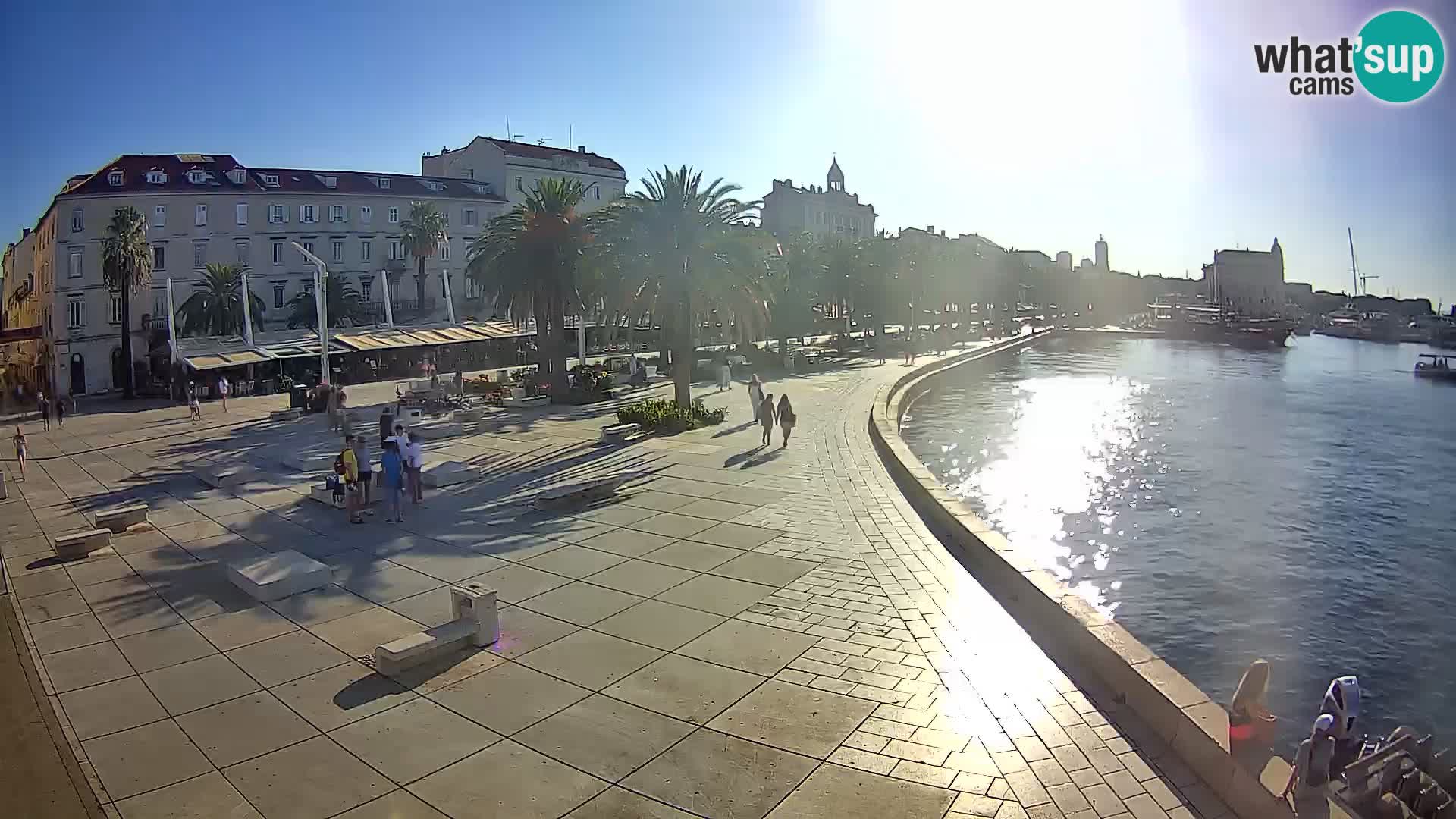 Webcam Split Riva – Prokurative | Trg Republike