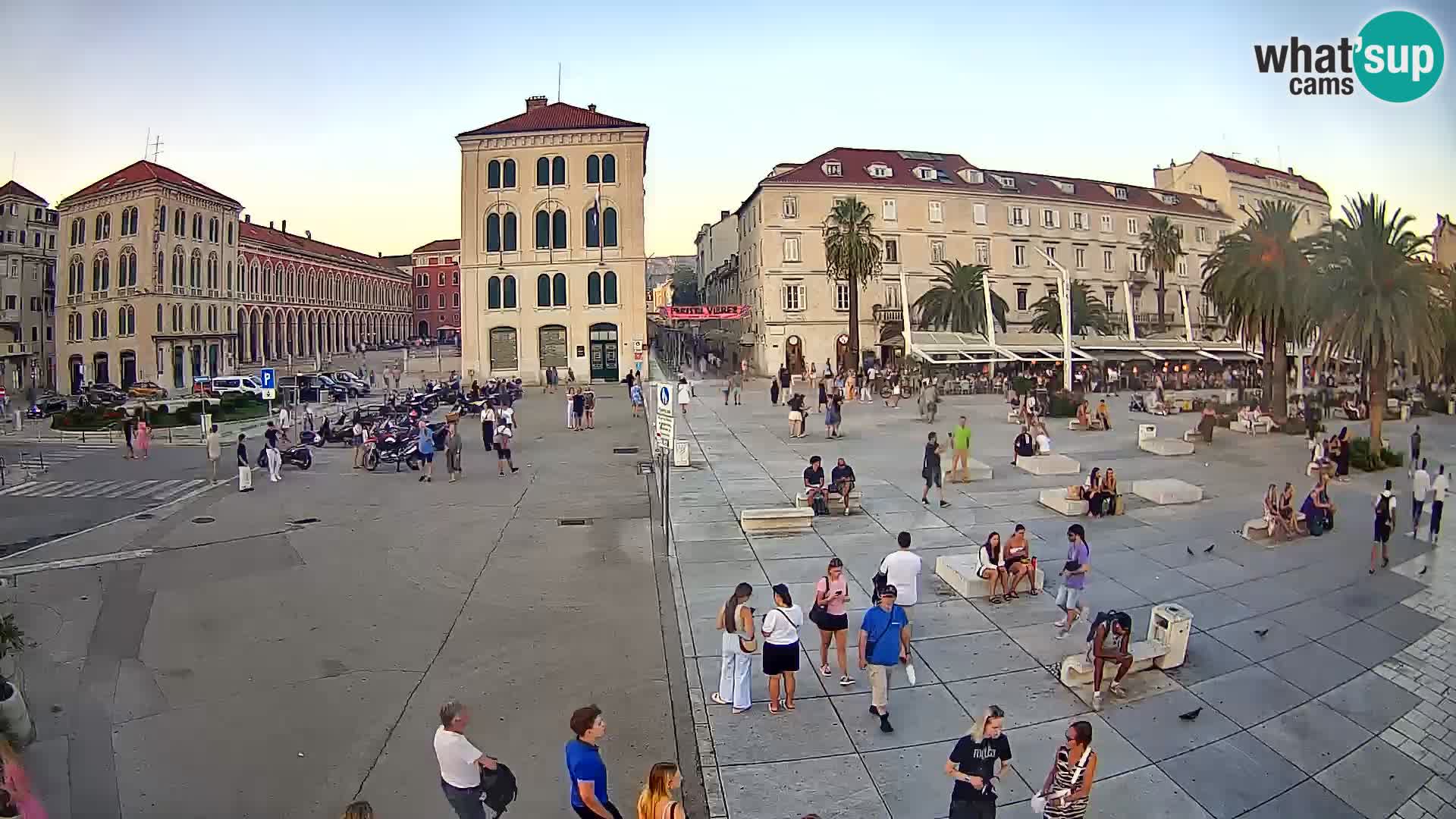 Webcam Split Riva – Prokurative | Plaza de la República