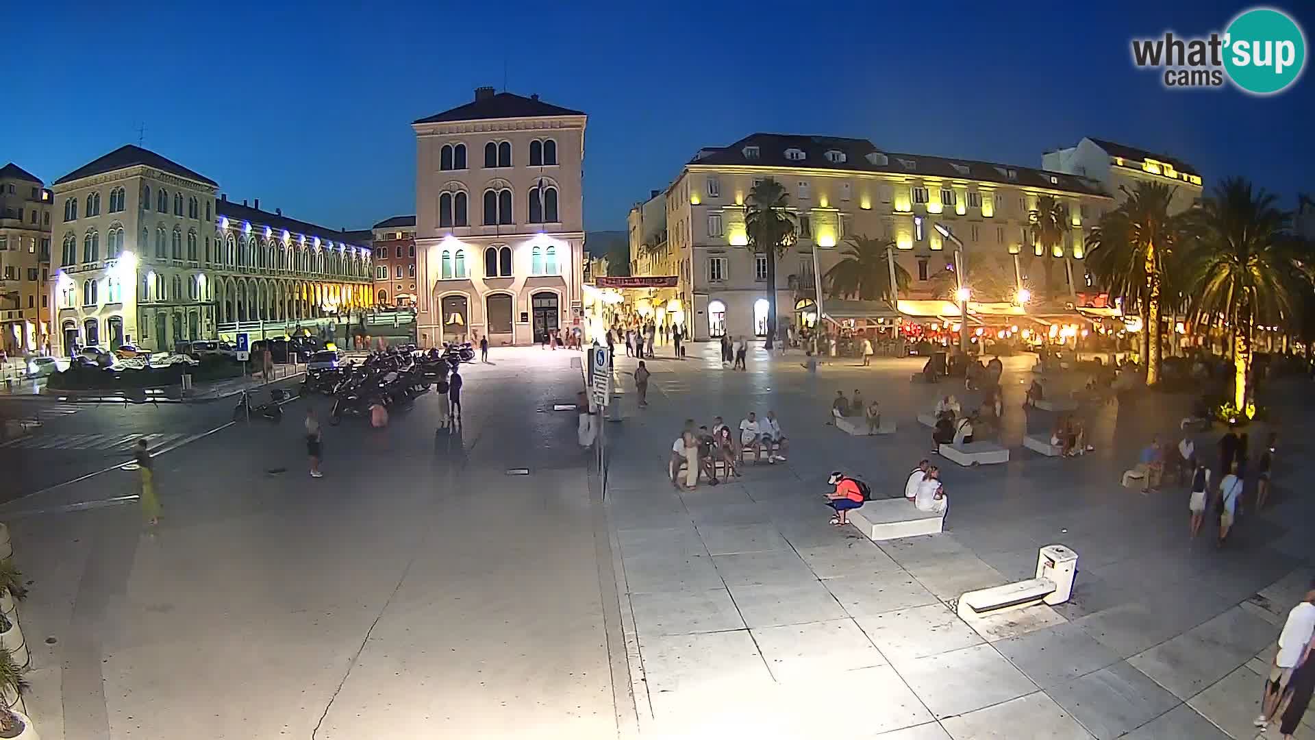 Webcam Split Riva – Prokurative | Trg Republike
