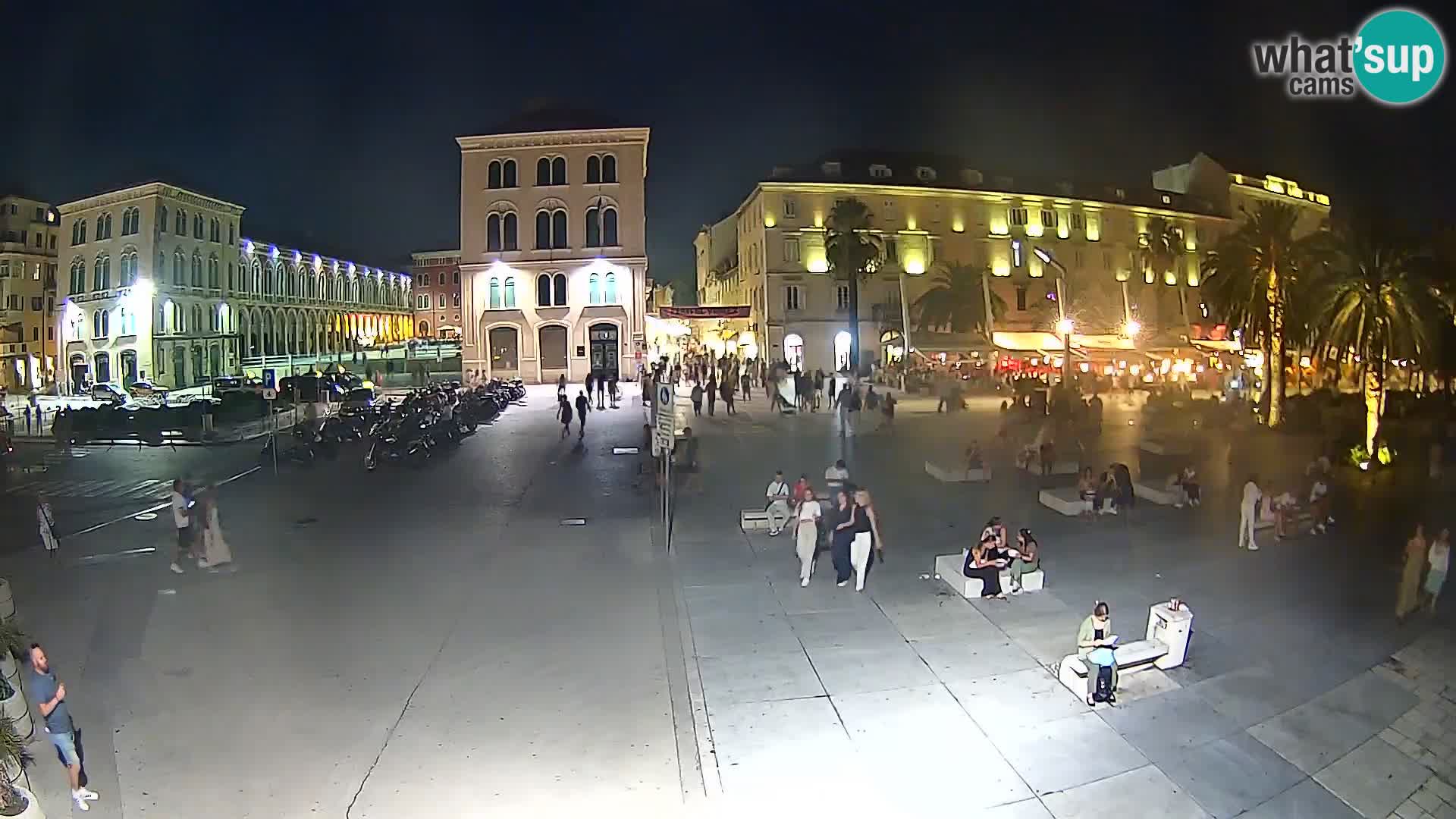 Webcam Spalato Riva – Prokurative | Piazza della Republika