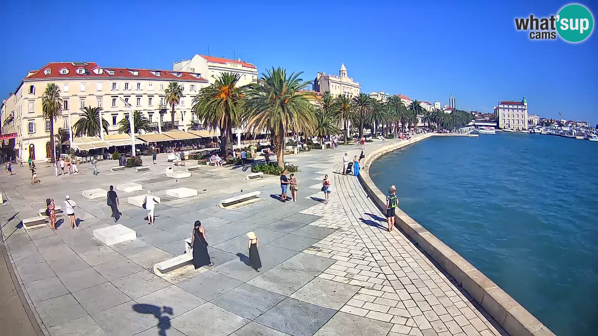 Webcam Split Riva – Prokurative | Trg Republike