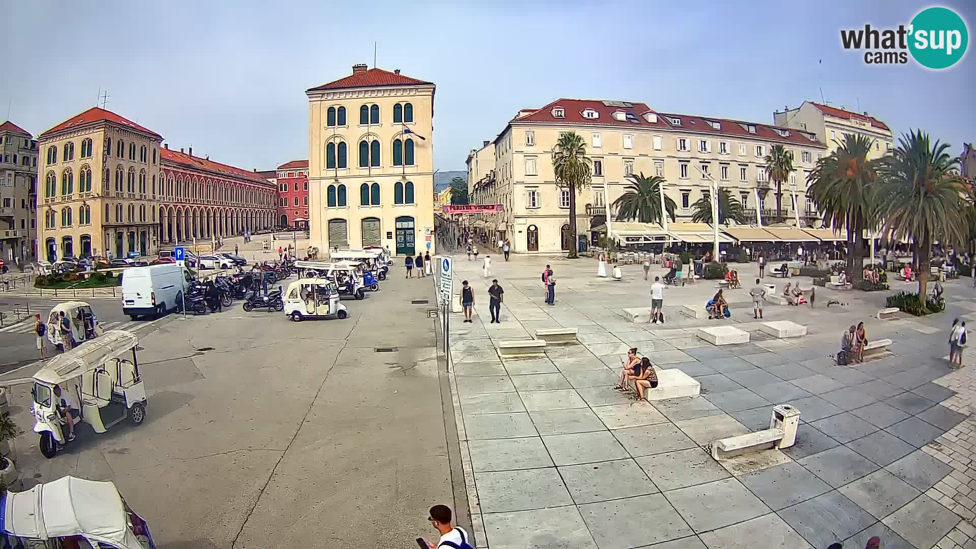 Webcam Split Riva – Prokurative | Trg Republike