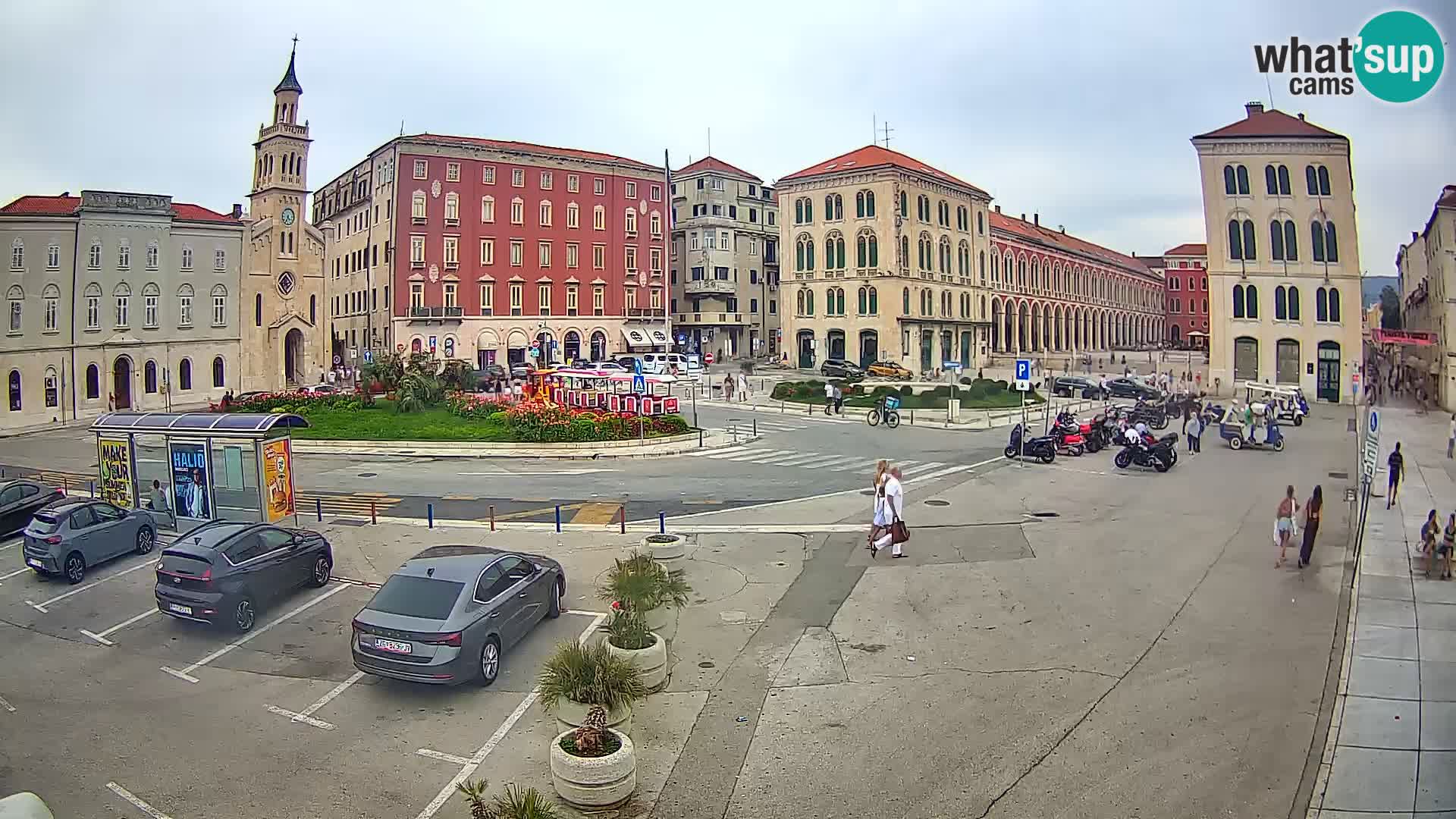 Webcam Split Riva – Prokurative | Trg Republike
