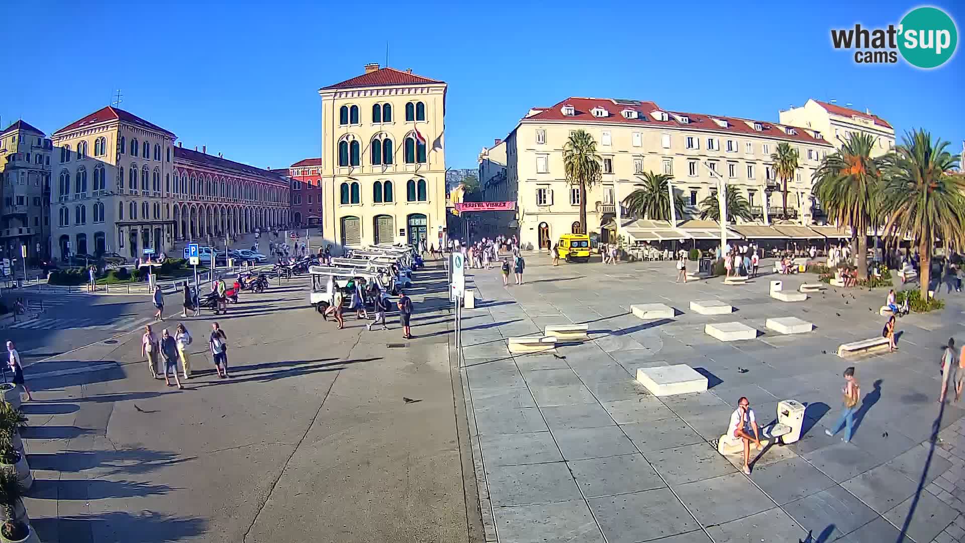 Live kamera Split Riva – Prokurative | Trg Republike