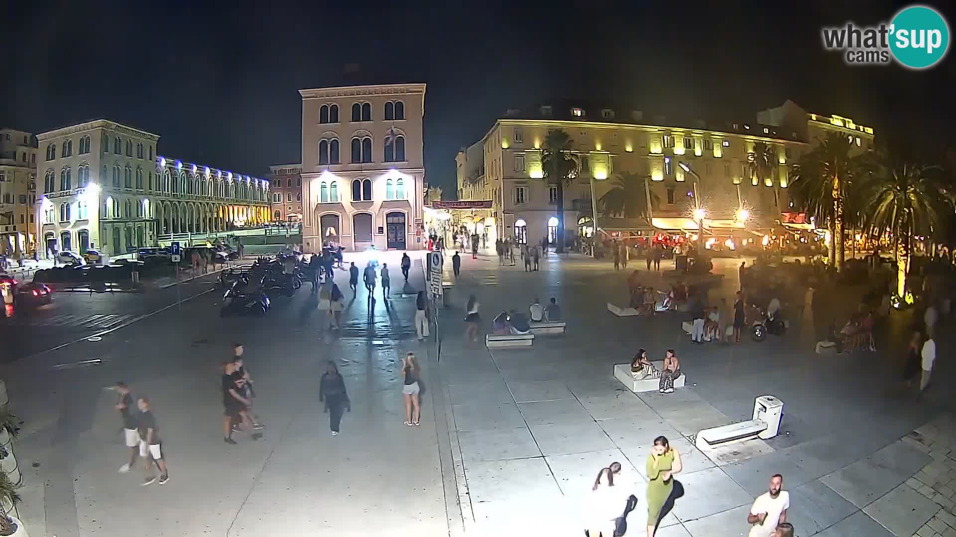 Webcam Split Riva – Prokurative | Trg Republike