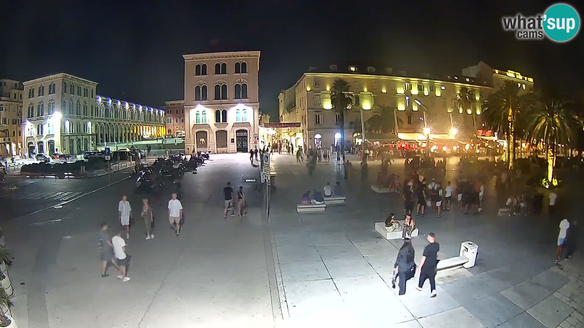 Webcam Split Riva – Prokurative | Trg Republike