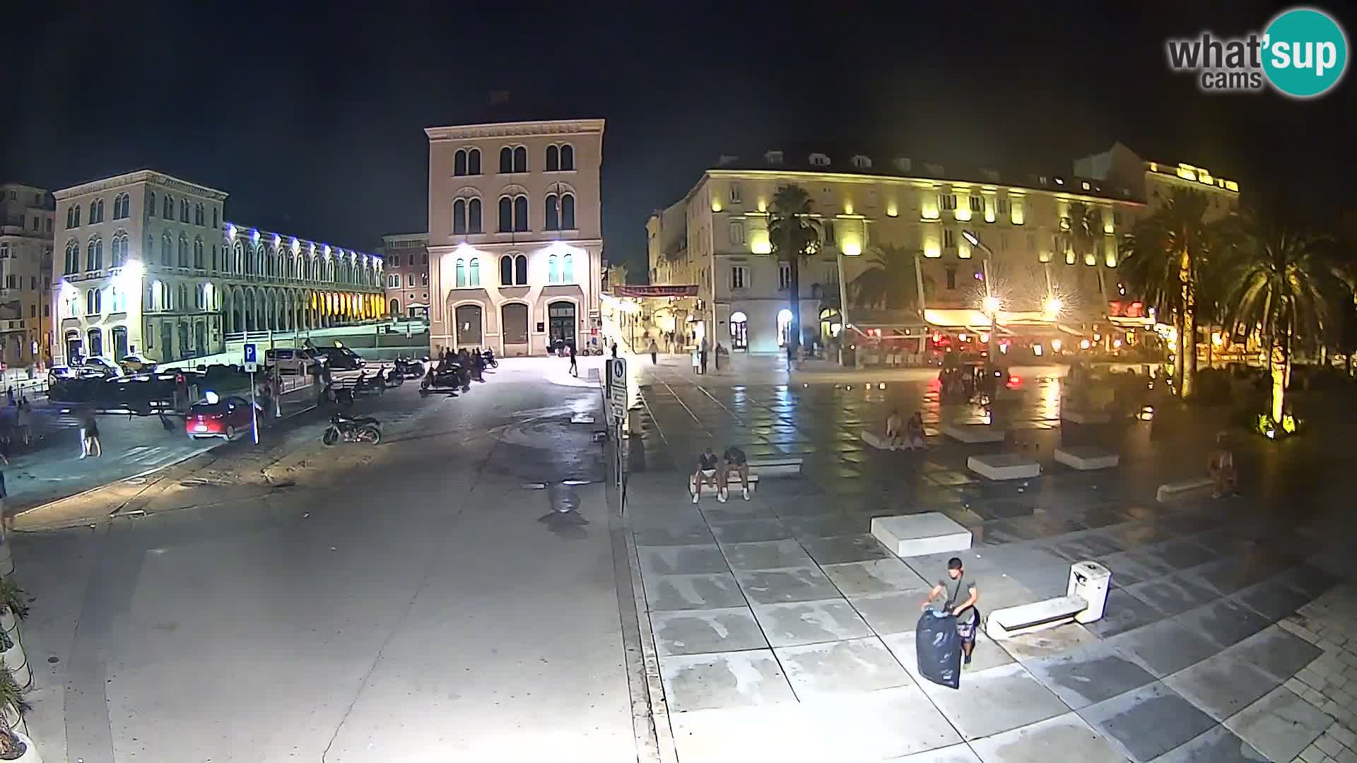 Webcam Split Riva – Prokurative | Trg Republike