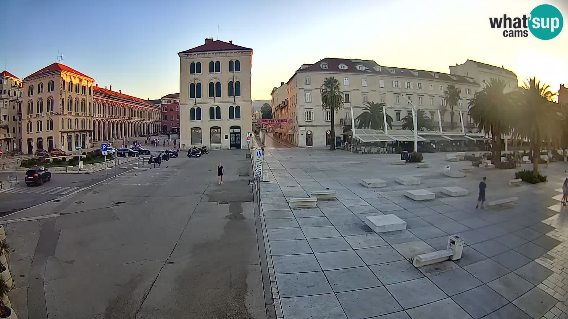Webcam Split Riva – Prokurative | Plaza de la República