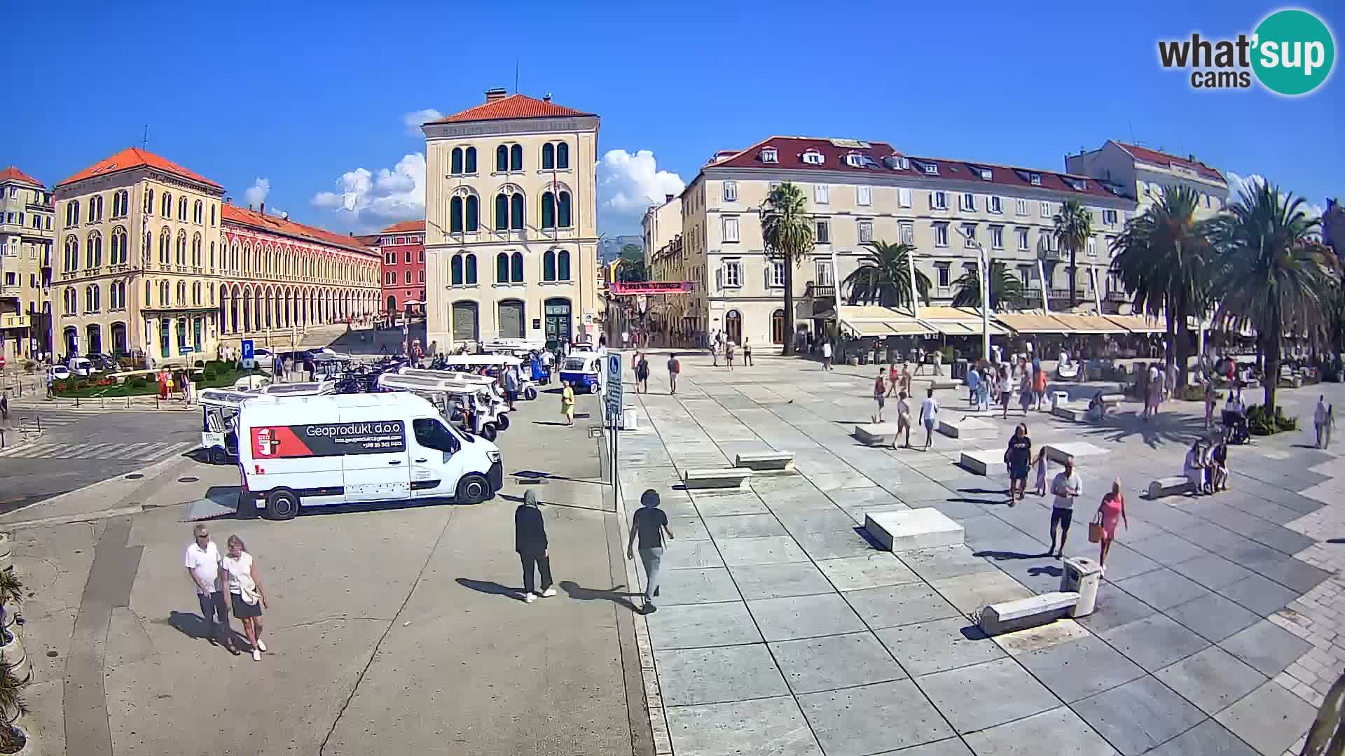 Webcam Split Riva – Prokurative | Trg Republike