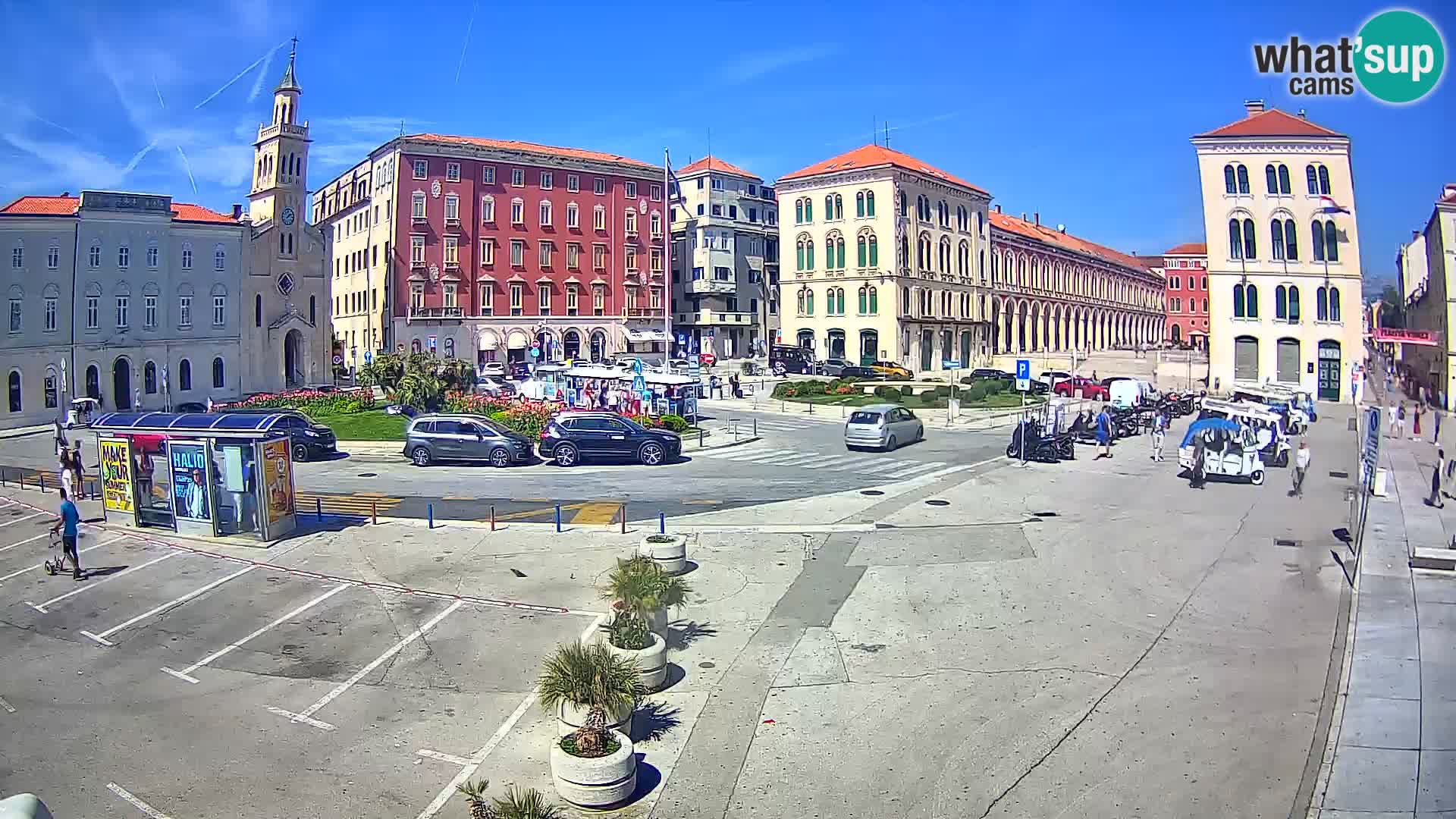 Split kamera Riva – Prokurative | Trg Republike
