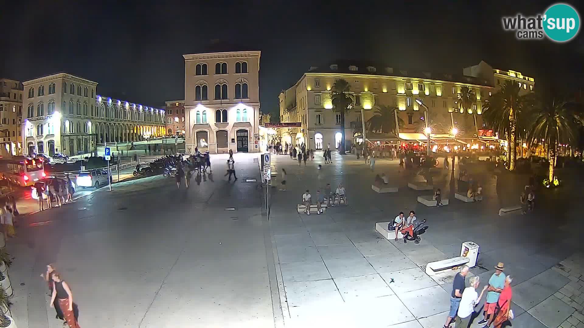 Webcam Split Riva – Prokurative | Trg Republike