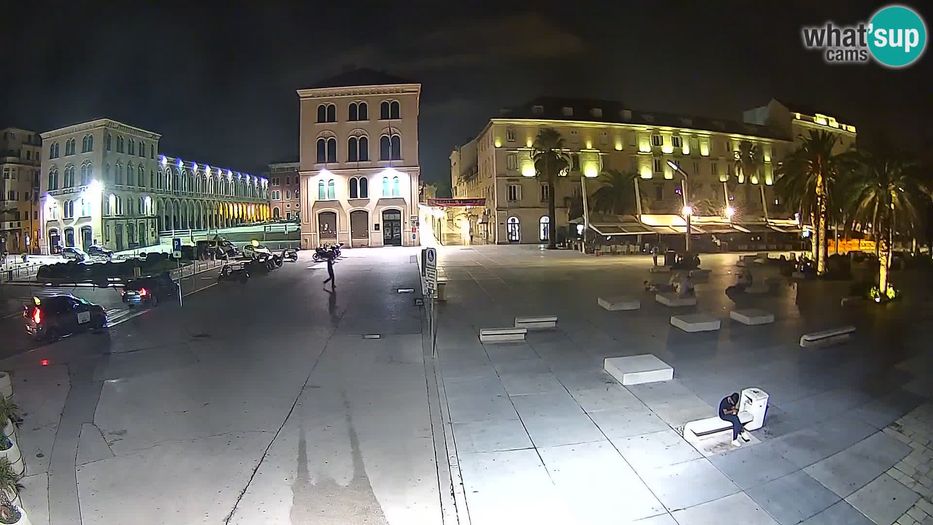 Webcam Split Riva – Prokurative | Trg Republike