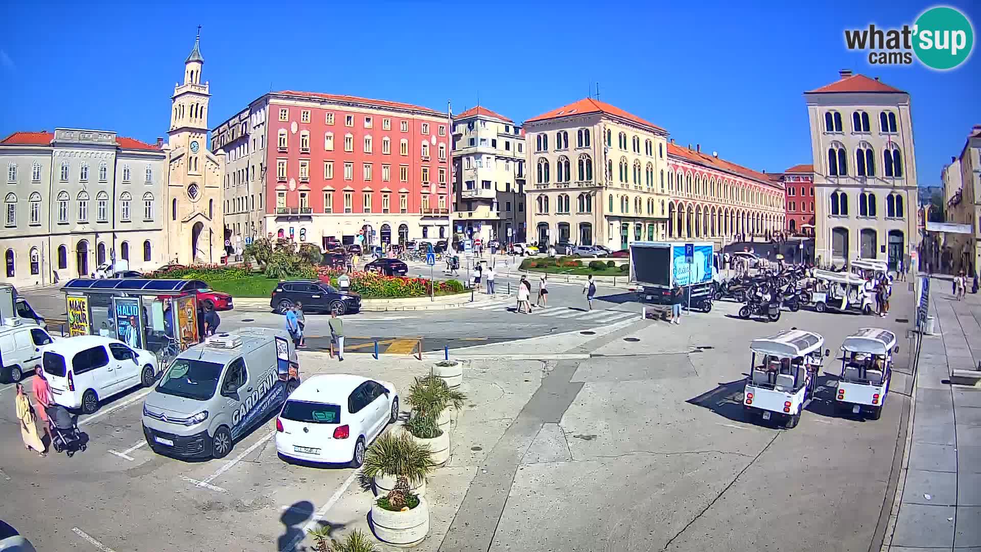 Live kamera Split Riva – Prokurative | Trg Republike