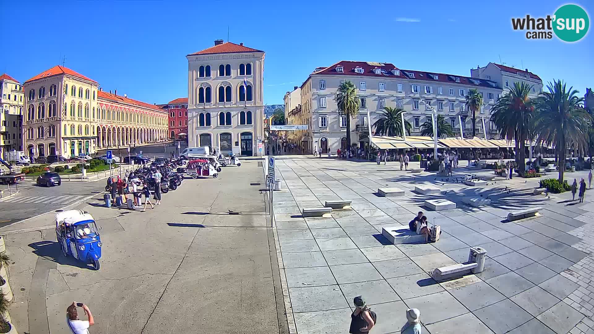 Live kamera Split Riva – Prokurative | Trg Republike
